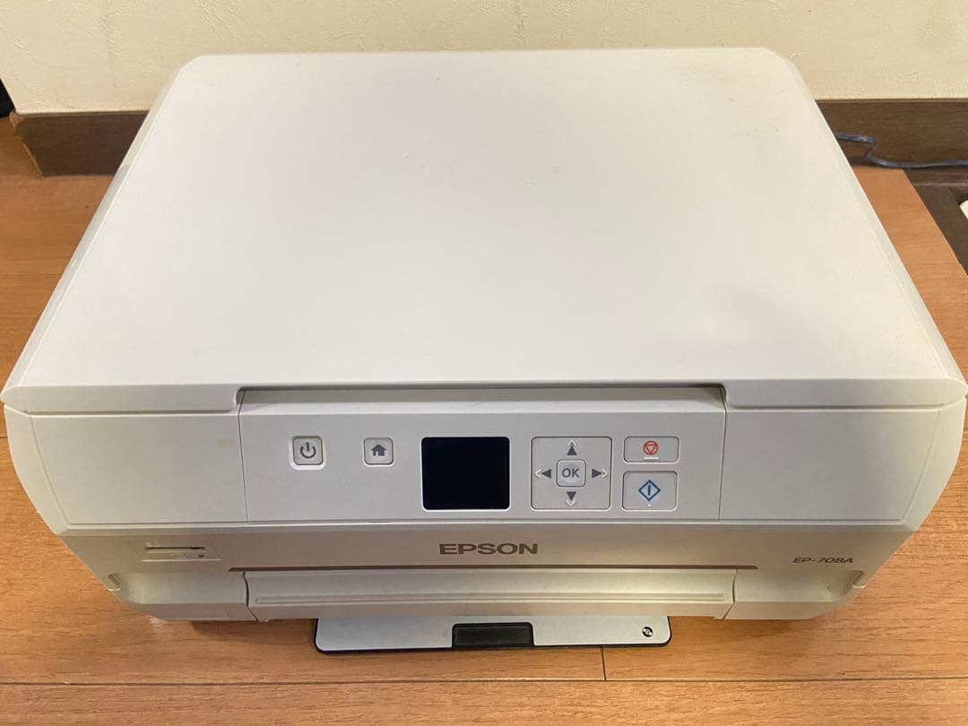 値下げしました】EPSON EP-708A プリンター【未使用インク付き
