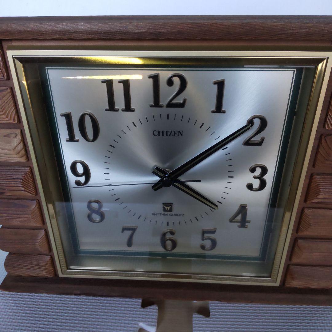 昭和レトロ シチズン CITIZEN 水晶時計 リズムクォーツ 掛時計 - メルカリ