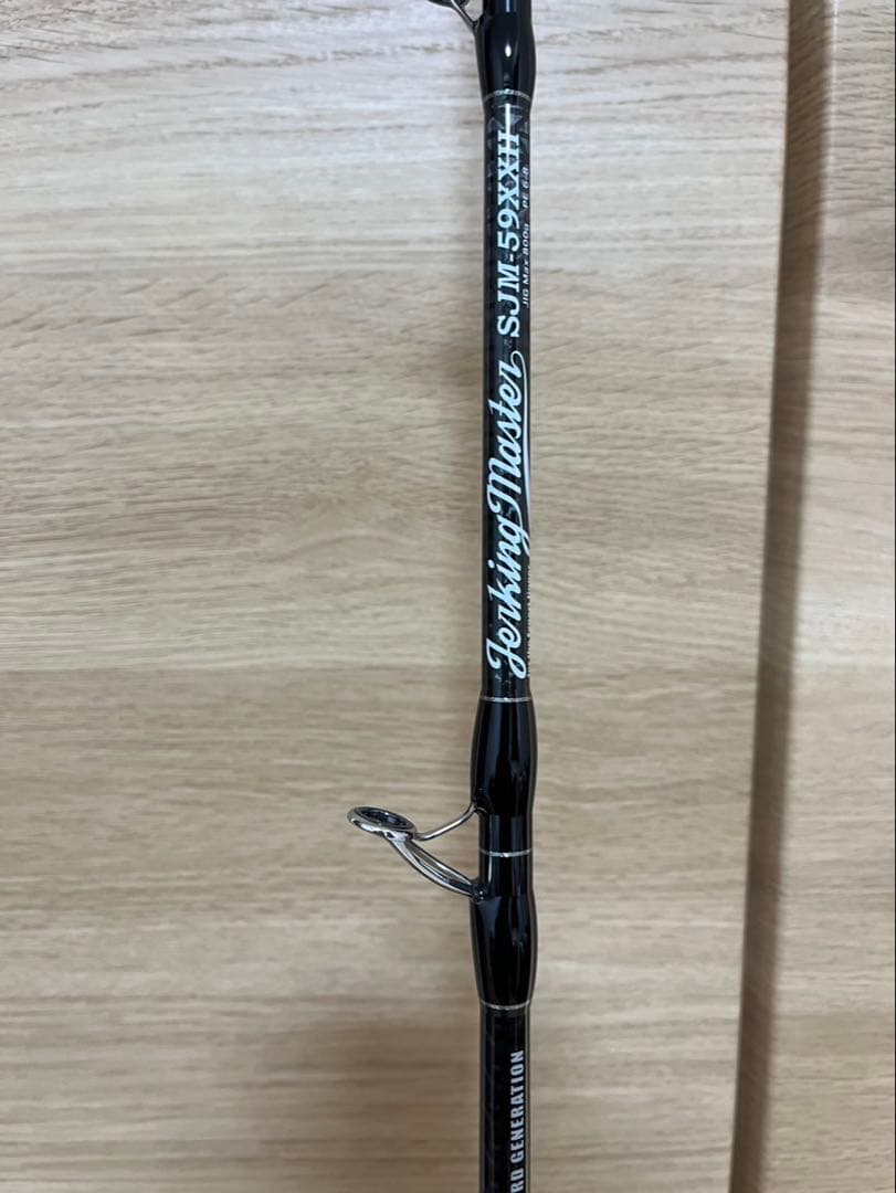 HOTS ジャーキングマスター　59XXH ブラック 楽天市場】ジャーキングマスター 59XXH ホッツ ジギングロッド 3RD