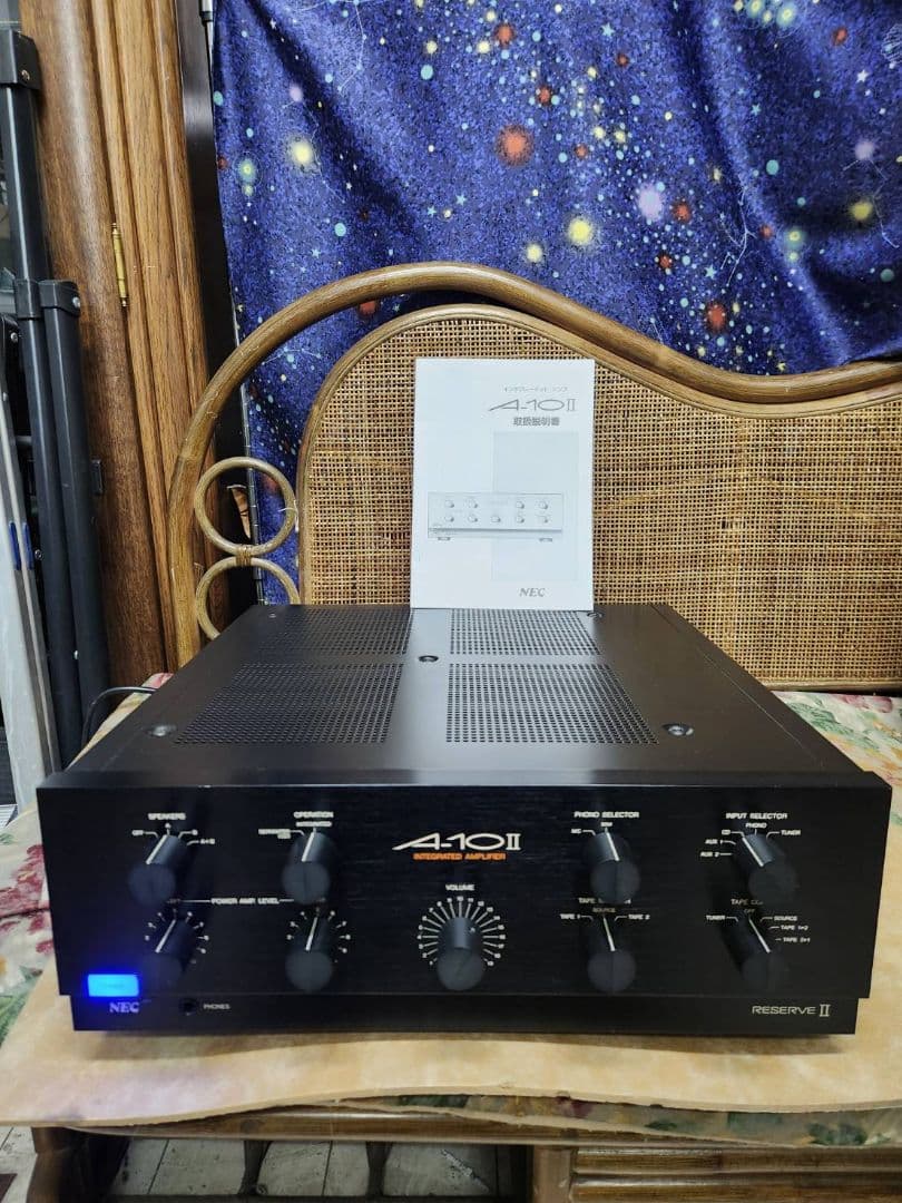 伝説！極上品フルレストア済！完動超美品！NECプリメインアンプA
