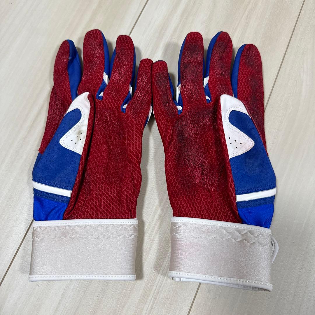 筒香嘉智選手 プロ支給品 実使用 バッティンググローブ 手袋 - メルカリ