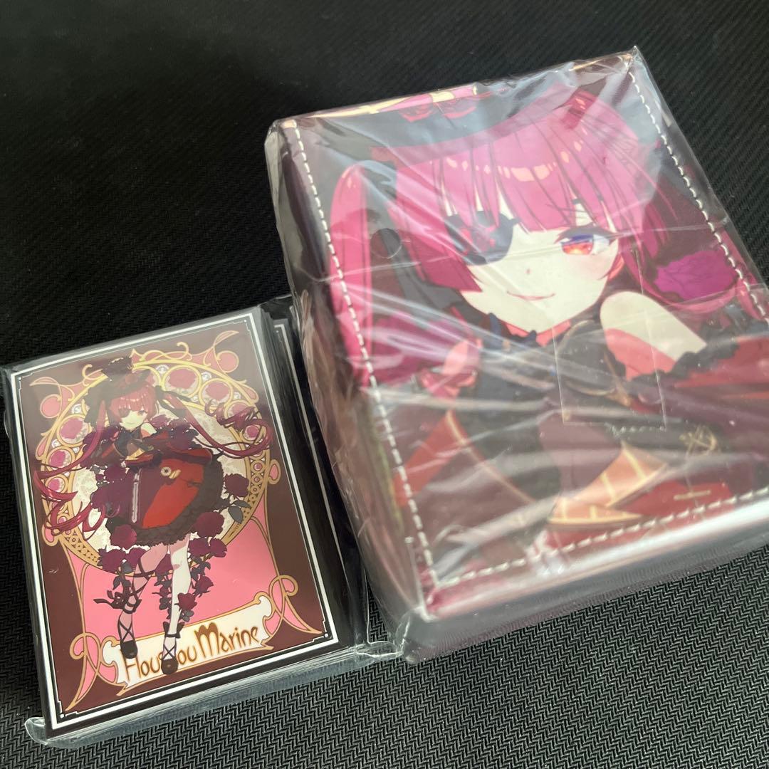 スリーブ/合皮製デッキケース】ホロライブ 宝鐘マリン セット【未開封