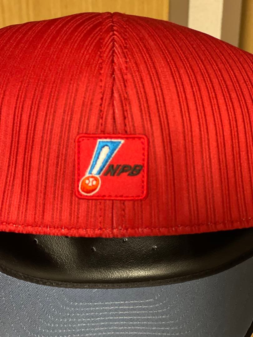 広島東洋カープ永川勝浩選手直筆サイン入り球団支給キャップ本人サイズ