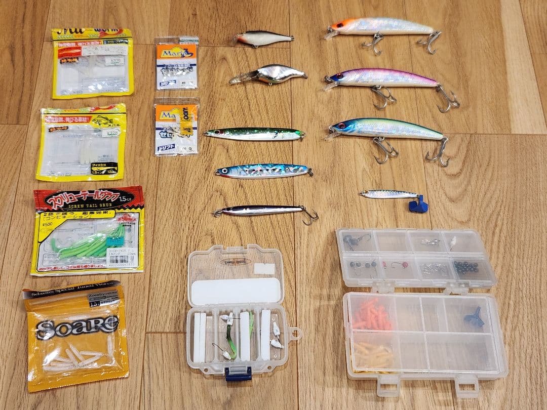 シーバス 釣り ルアー仕掛け まとめ売り 引退セット - メルカリ