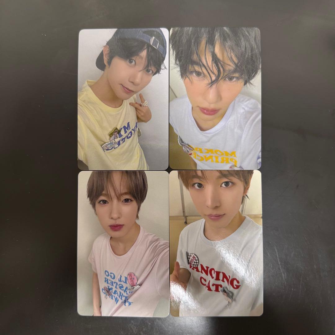 NCTWISH 6000円特典 トレカ セット シオン ユウシ リョウ サクヤ