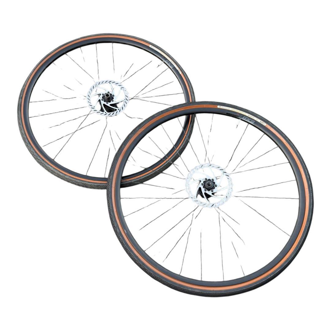 ディスクブレーキ用ロード／グラベルホイールセット 700×35C タイヤ付き DT SWISS ( ディーティースイス ) ロードバイク用ホイール(ディスク