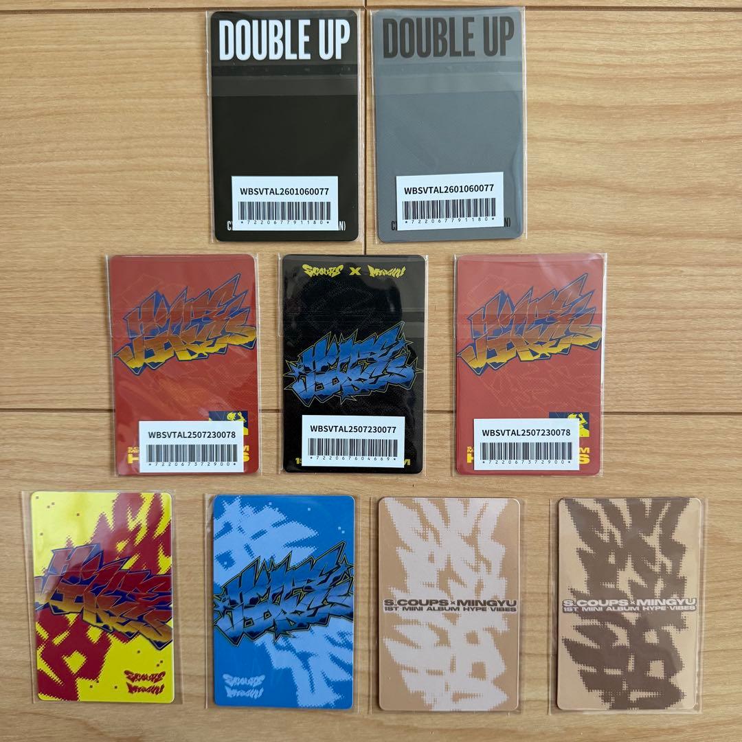 SEVENTEEN ミンギュ CxM [DOUBLE UP] トレカセット - メルカリ