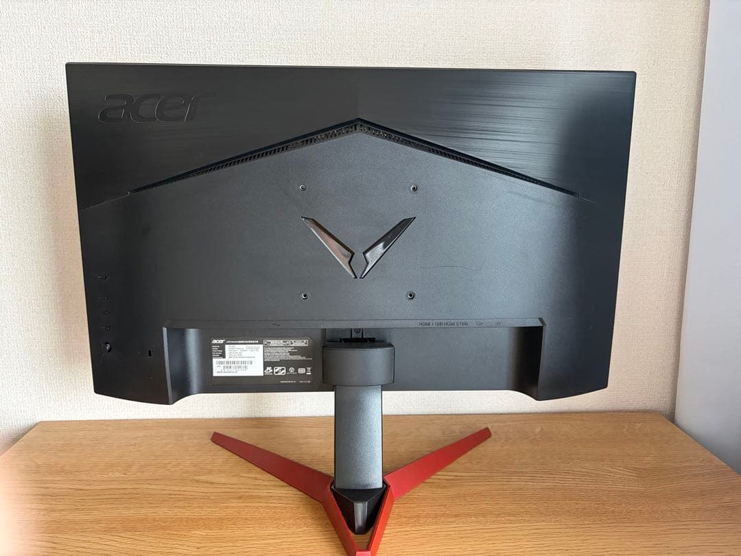 Acer ゲーミングモニター 23.8インチ IPS 0.1ms165Hz