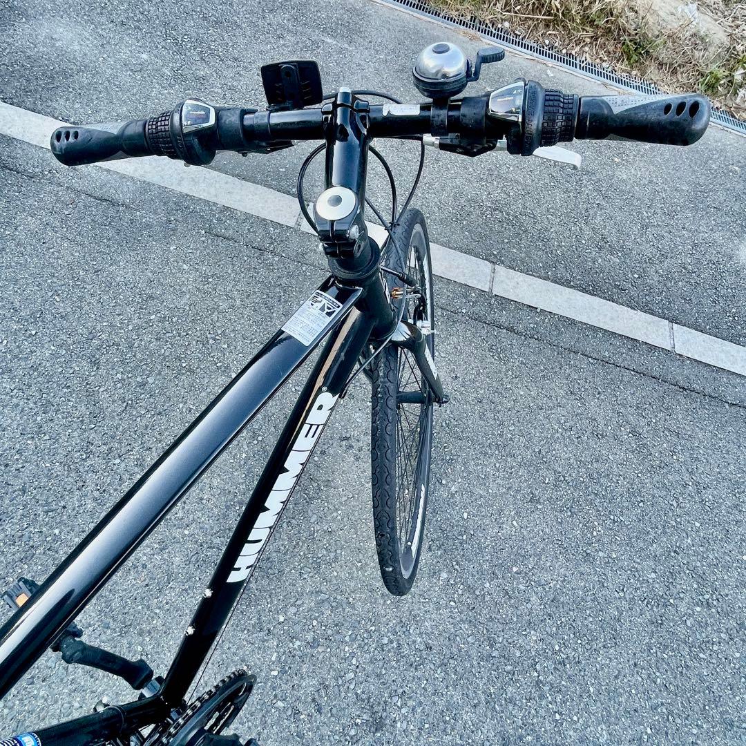 ハマー(HUMMER )クロスバイク シマノ18段変速【大阪吹田・整備済