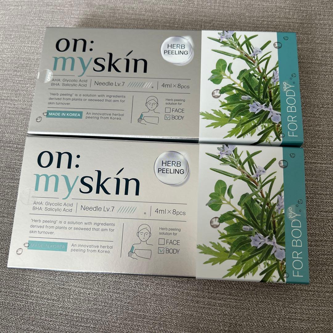 on: myskin ハーブピーリング 4ml × 8包 - メルカリ
