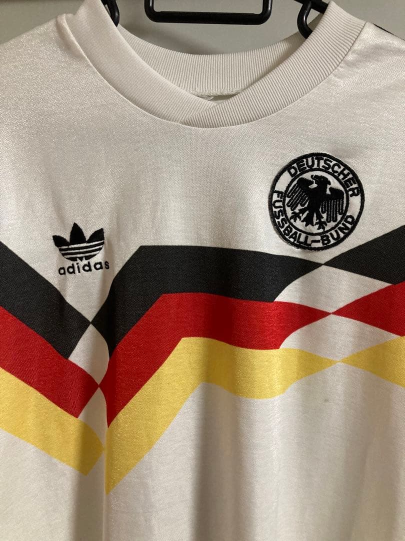 アディダス サッカー 西ドイツ代表 ユニフォーム 1990年 ワールド