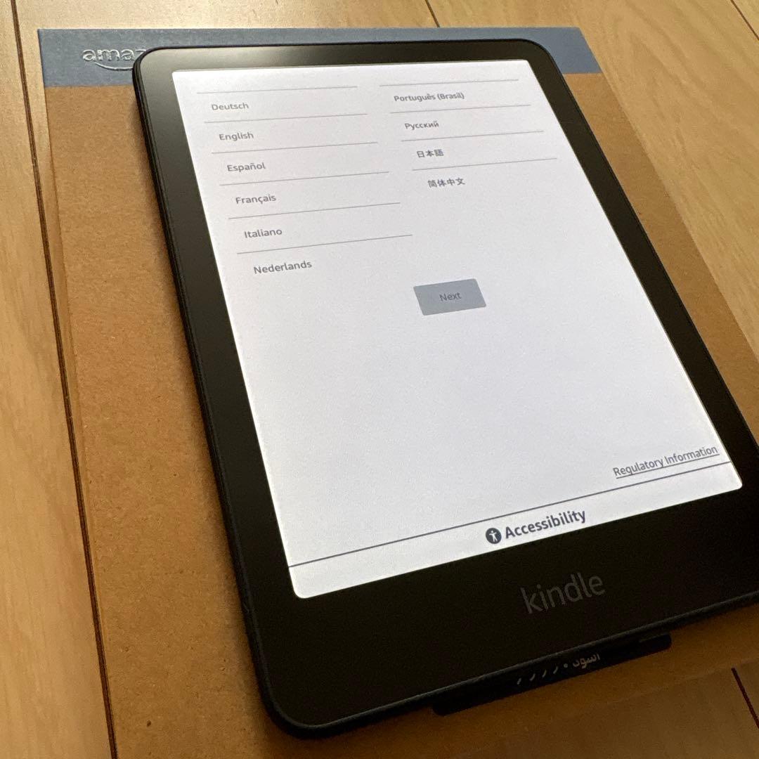 美品Kindle colorsoft 16GB ブラック - メルカリ