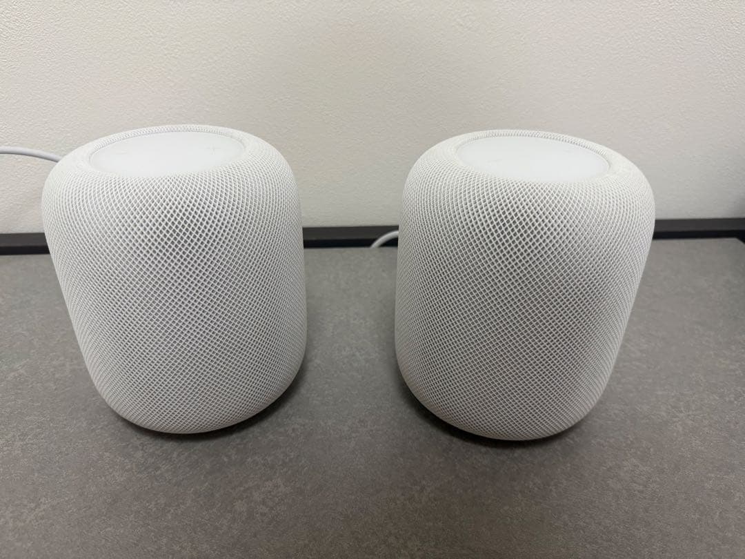 Pod 第二世代　ホワイト　2台 2台買って大正解！HomePod（第2世代）を開封→1時間聴いてみた感想を