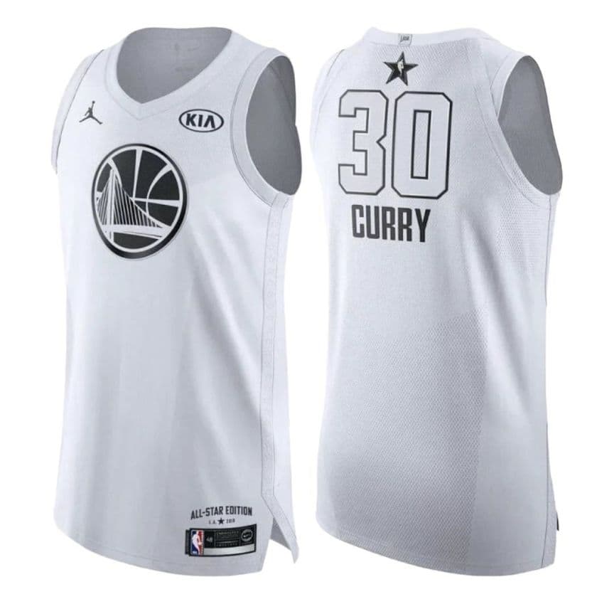 新品】ステフィン・カリー 2018年NBAオールスター レプリカジャージー