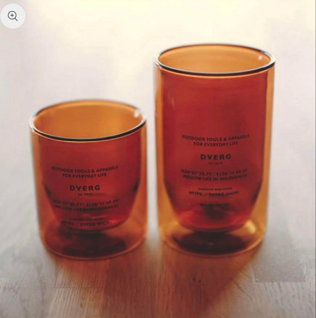 DVERG ドベルグDOUBLE WALL TUMBLER アンバー 2個セット - メルカリ