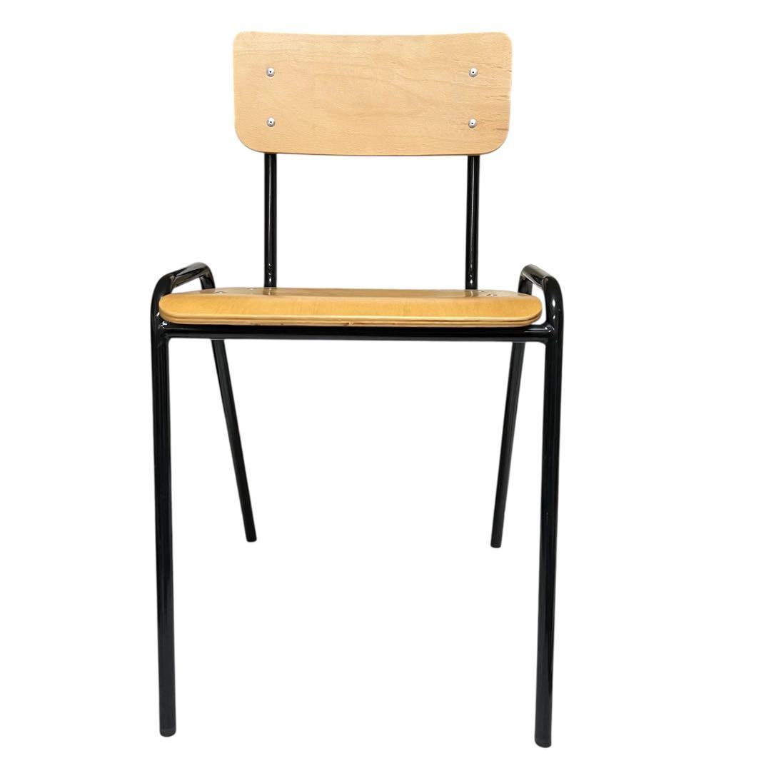 美品】 スクールチェア プライウッドチェア 学校椅子 BT-003 不二貿易