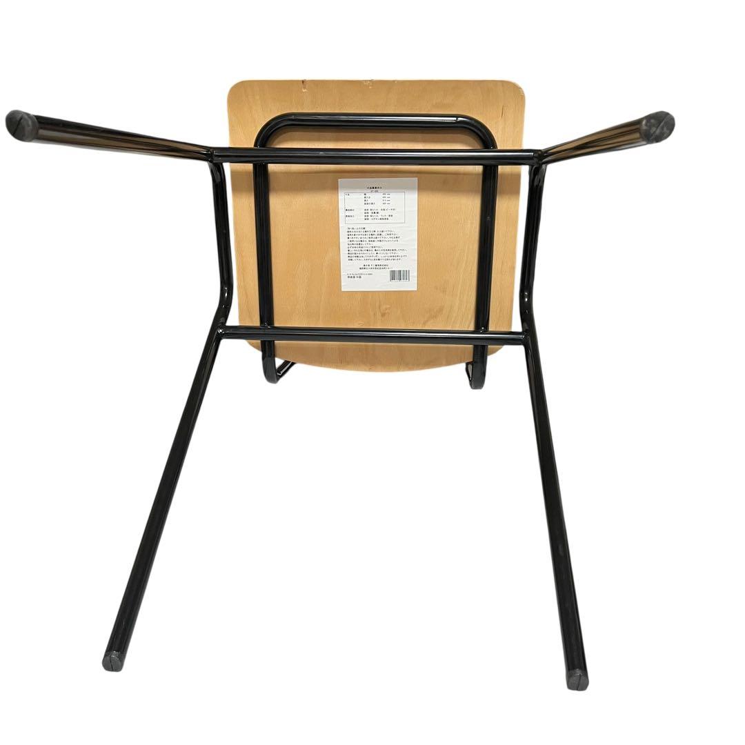 美品】 スクールチェア プライウッドチェア 学校椅子 BT-003 不二貿易