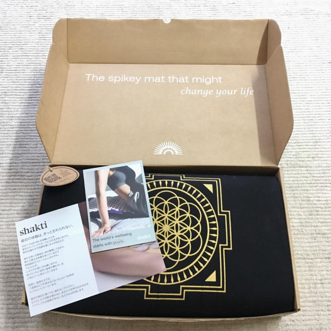 SHAKTI シャクティ マット & ピロー セット｜新品未使用｜箱入り