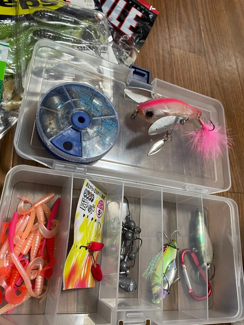 ほぼ未使用26cm バス釣り引退セット エギング アジング デプス