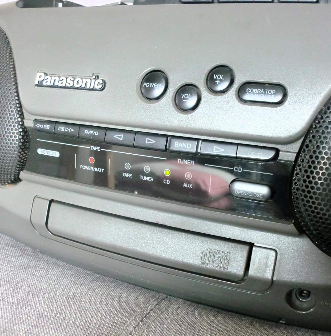 Panasonic パナソニック コブラトップ RX-DT909 CDラジカセ - メルカリ