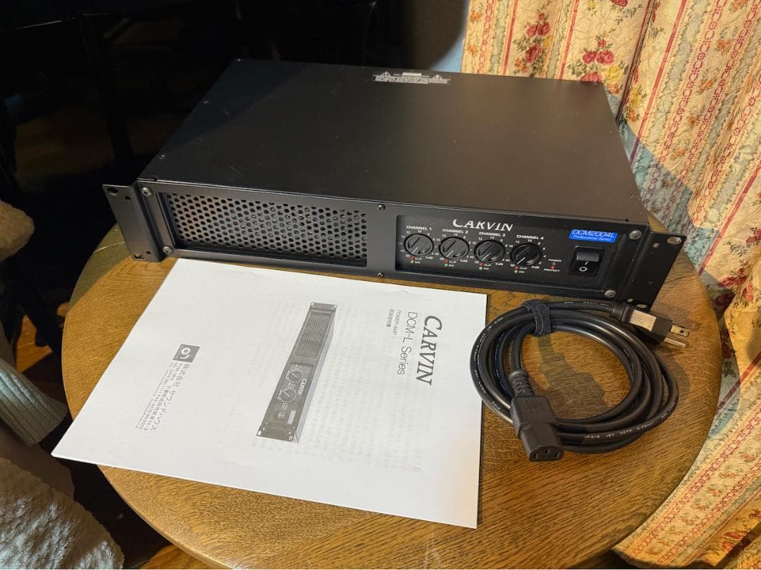 CARVIN DCM2004L カービン4ch高品位パワーアンプUSED Yahoo!オークション -「carvin dcm2004l」の落札相場・落札価格