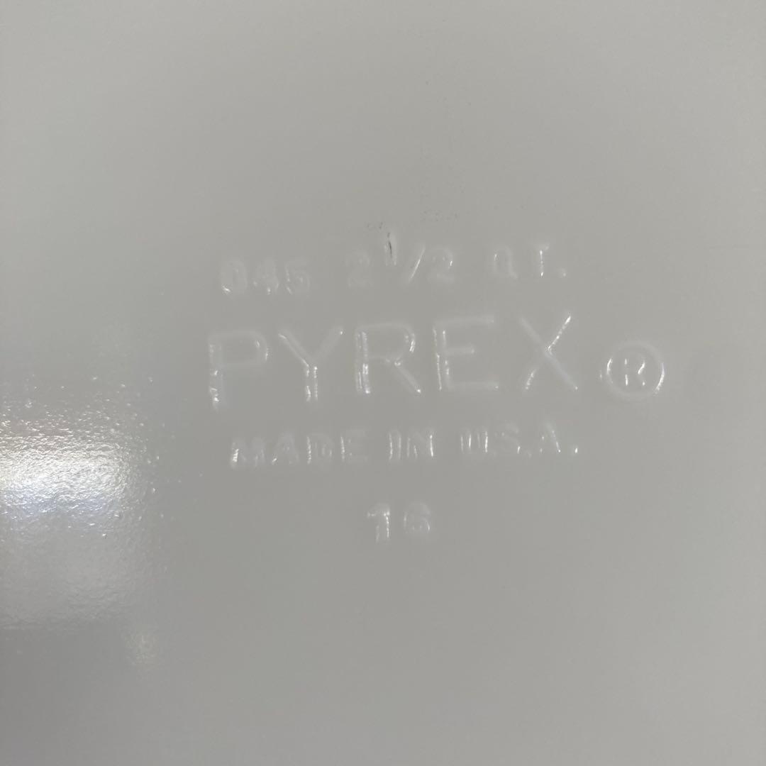 新品未使用PYREX 945 2.5qt ボウル 金色装飾