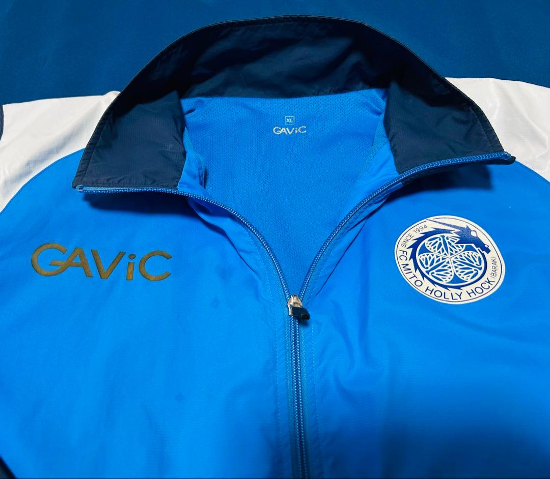 水戸ホーリーホック 選手着用品 フルジッパー ウィンドブレーカー 青