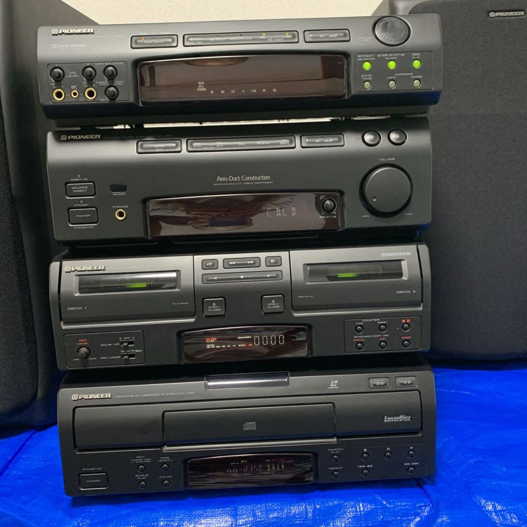 Pioneer private AV7 システムコンポ カセット使用不可 - メルカリ