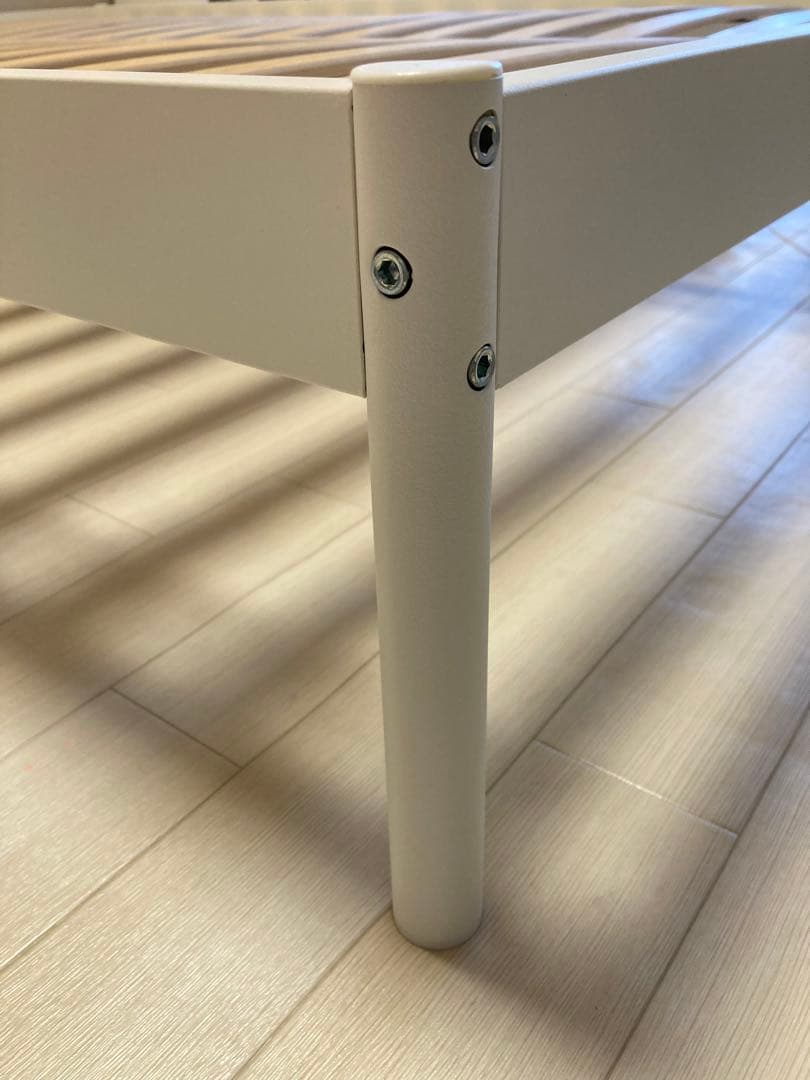 IKEA ダブルベッド ベベルスタード 美品 【 引き取り限定 】 - メルカリ