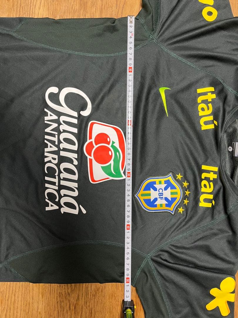 レア サッカーブラジル代表 トレーニングウェア スポンサー付き 上下