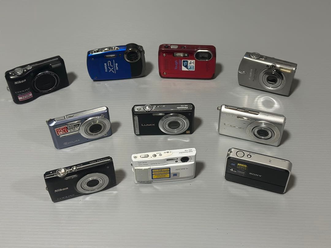 10台 デジカメラ まとめ【動作未確認ジャンク扱】① - メルカリ