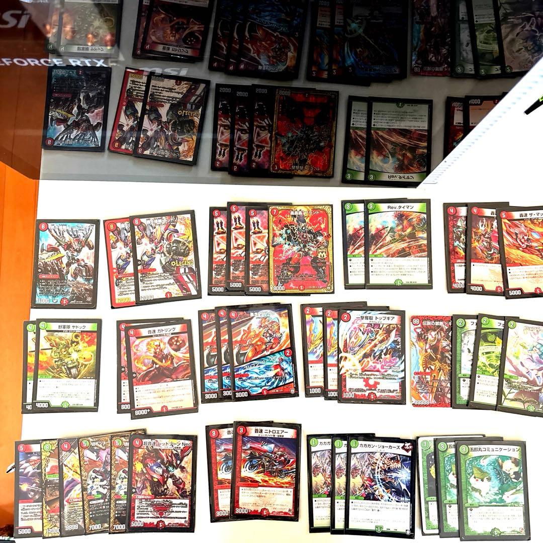 引退品】デュエルマスターズ6デッキ&ノーマルカード3000枚 - メルカリ