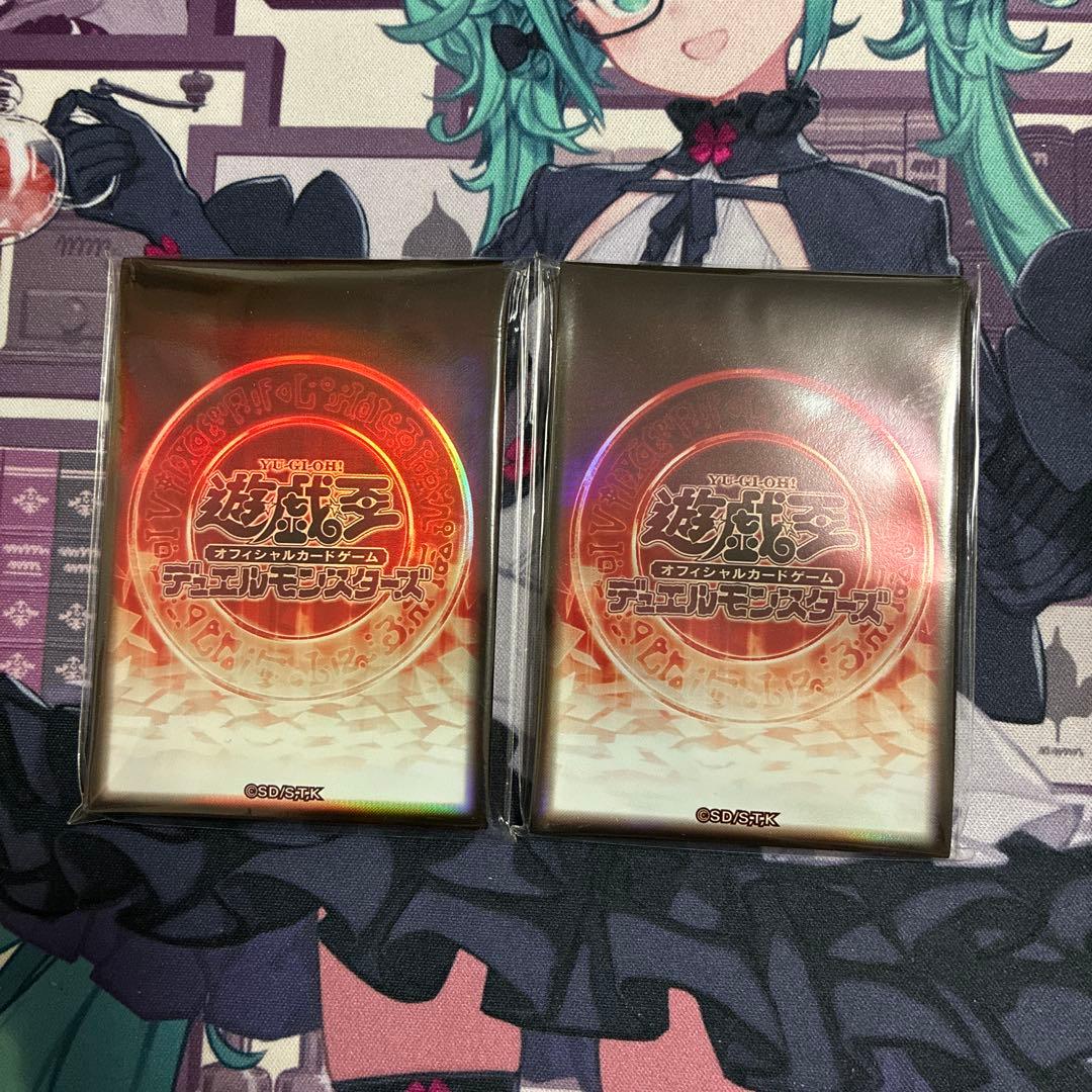 遊戯王の日 スリーブ 赤 40枚 - メルカリ