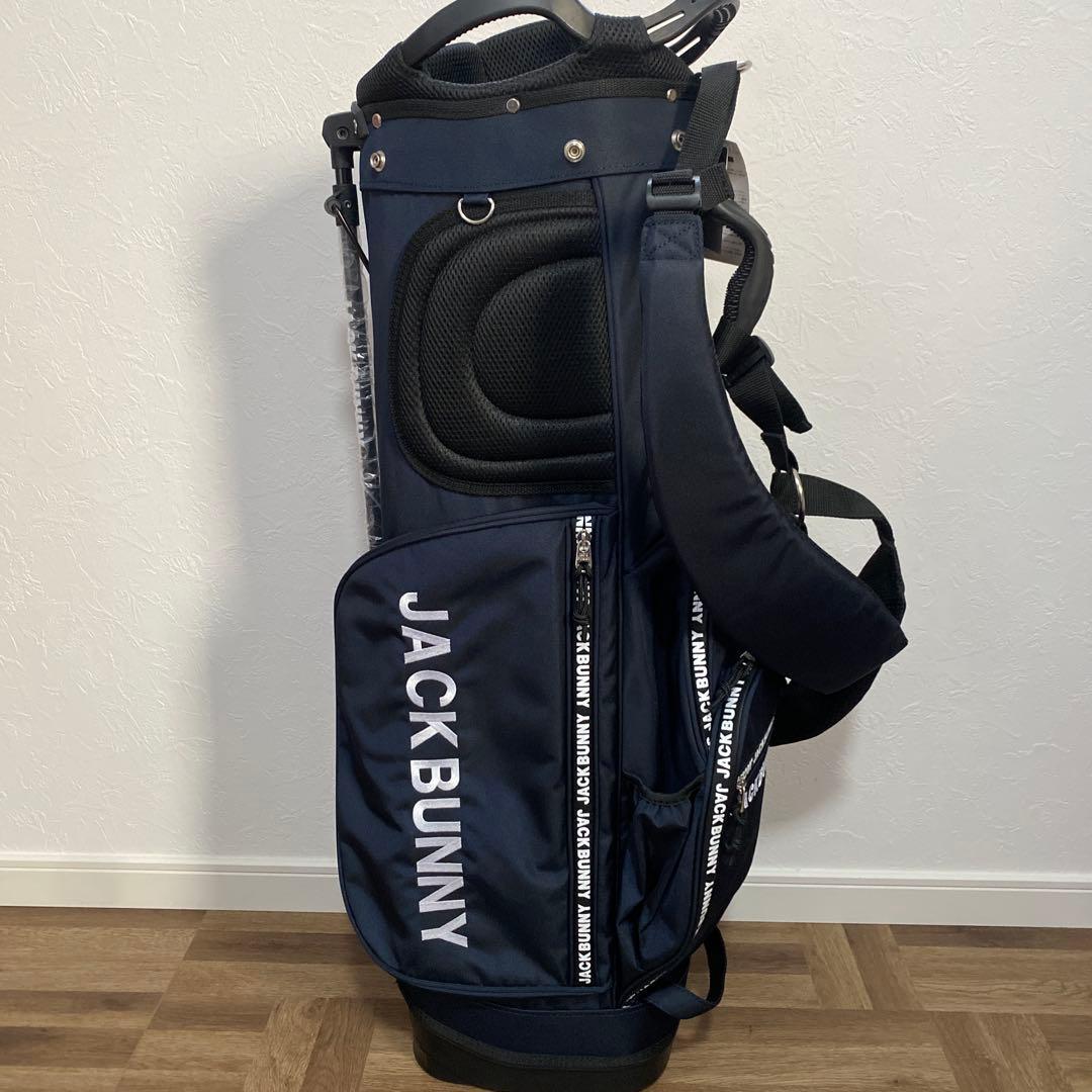 新品タグ付】JACKBUNNY ジャックバニー キャディバッグ ネイビー