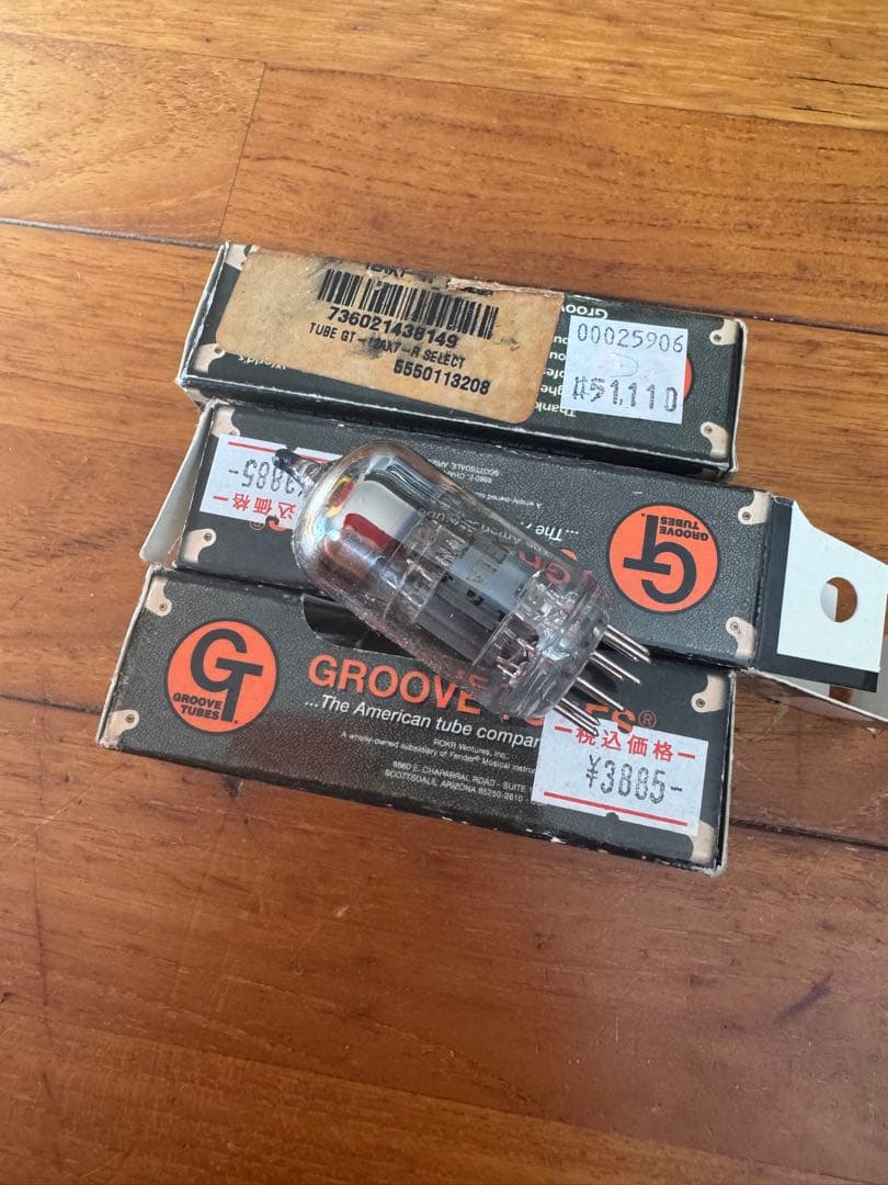 真空管3本セット GROOVE TUBES ECC83 Sセレクト - メルカリ