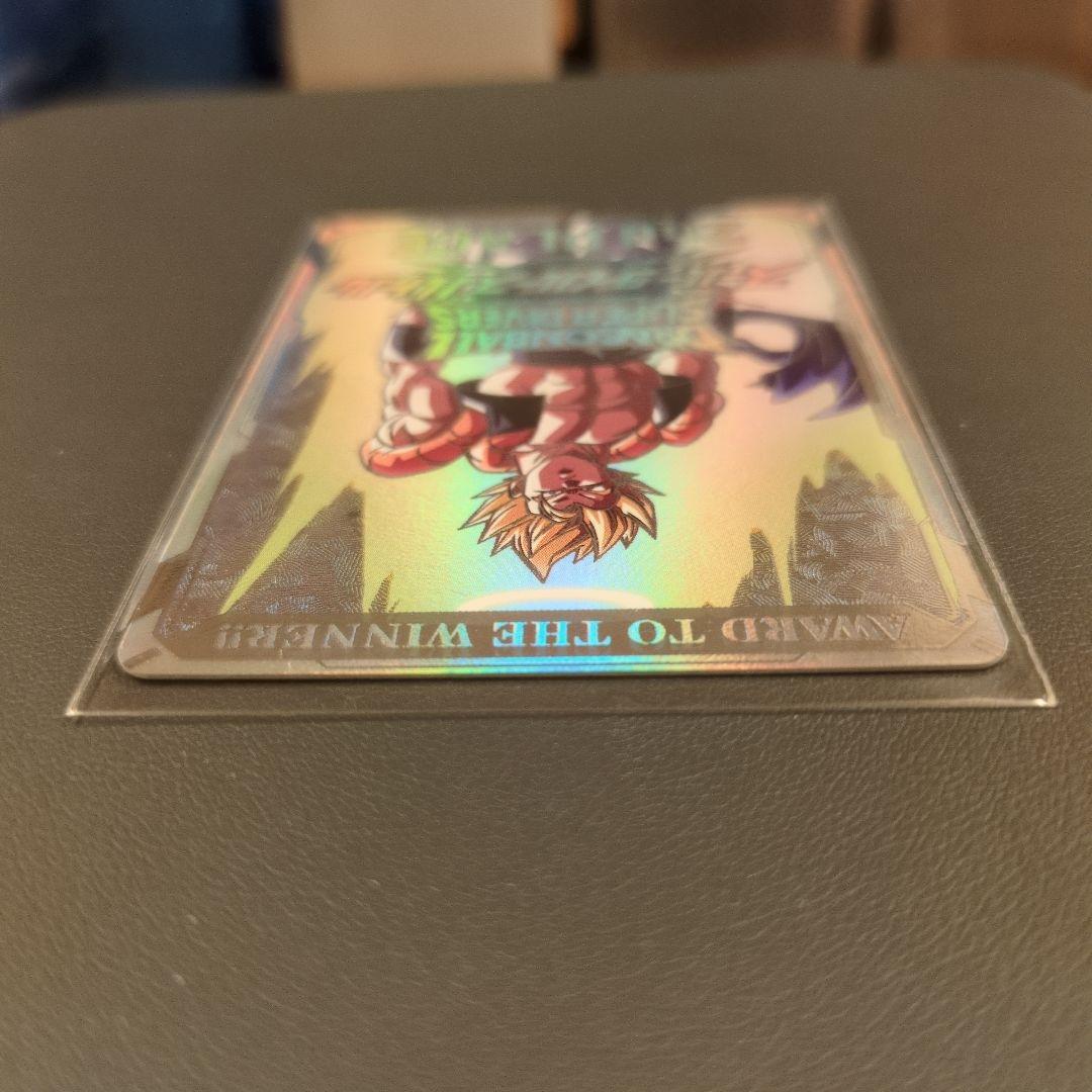 ドラゴンボールスーパーダイバーズ カード風賞状 準優勝 ゴジータ