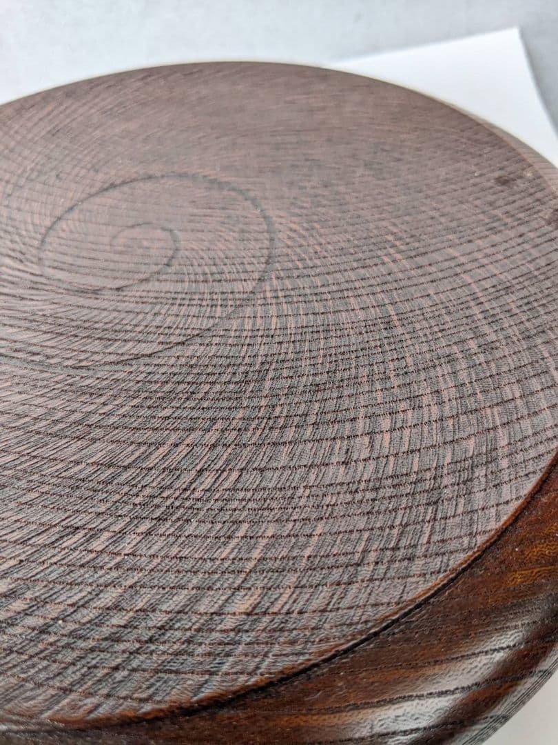 茶道具 お茶お櫃 ケヤキ一刀彫 高級品 - メルカリ