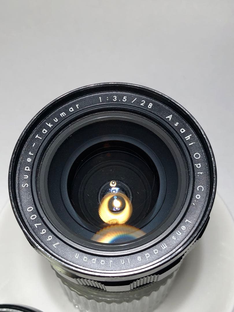 初期型 f22 super takumar 28mm f3.5 m42 - メルカリ