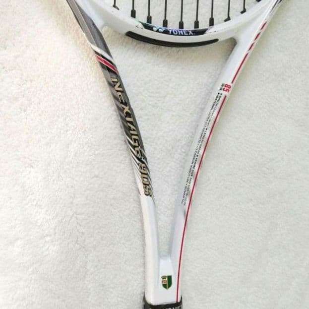 YONEX アイネクステージ90s 軟式テニス ラケット ソフトテニス 白 黒