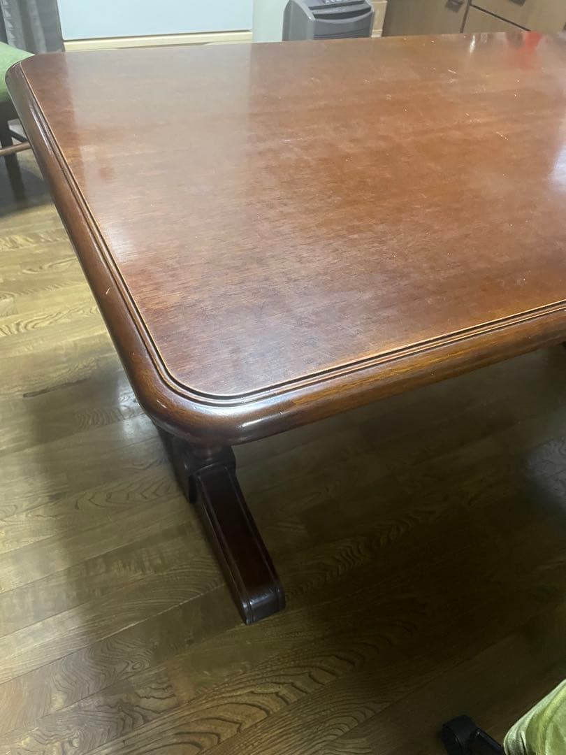 ナガノインテリア アンティーク ダークブラウン 木製 ダイニング