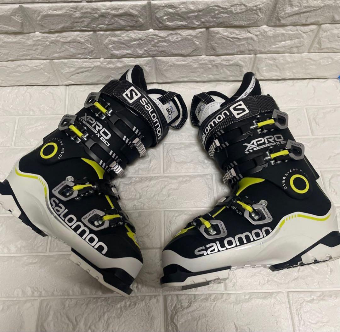 美品✨salomon スキーブーツ x-pro x80 25cm 25.5cm