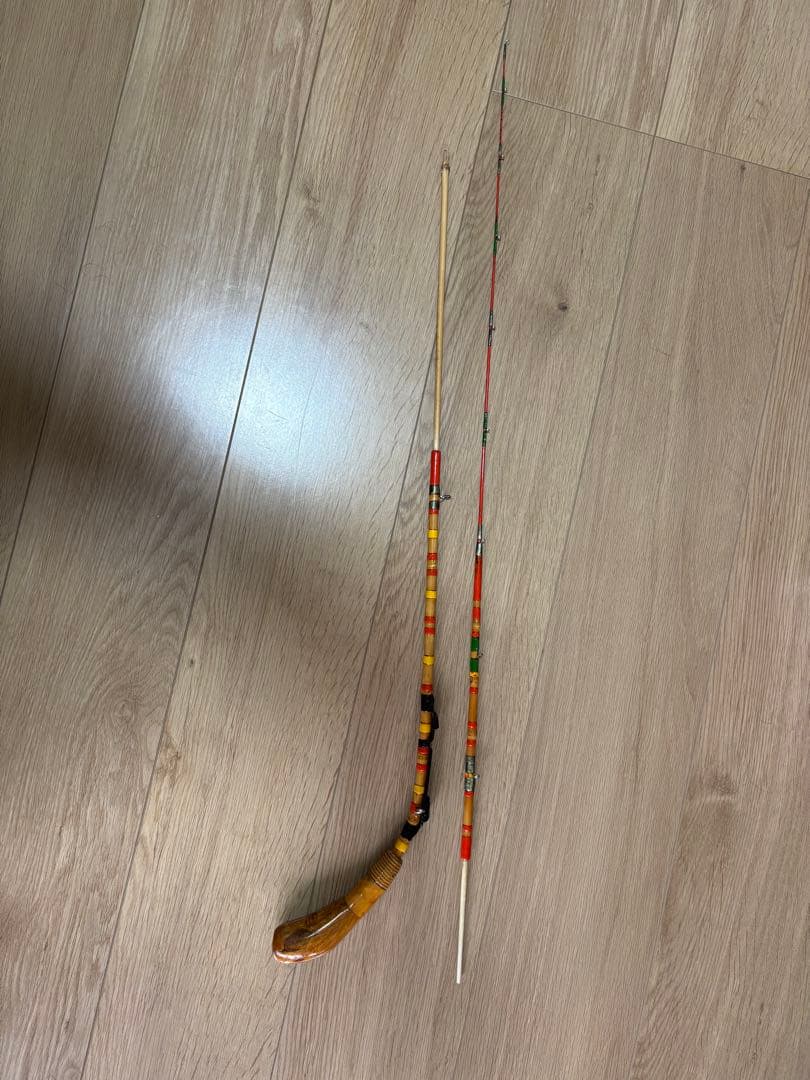 名竿　涸沼竿　茨城　 ハンドメイド 竹竿 和竿　未使用　一点もの　和竿工房吉田 釣り師も舌を巻く伝統の和竿「涸沼竿」を撮影してきました | 茨城県