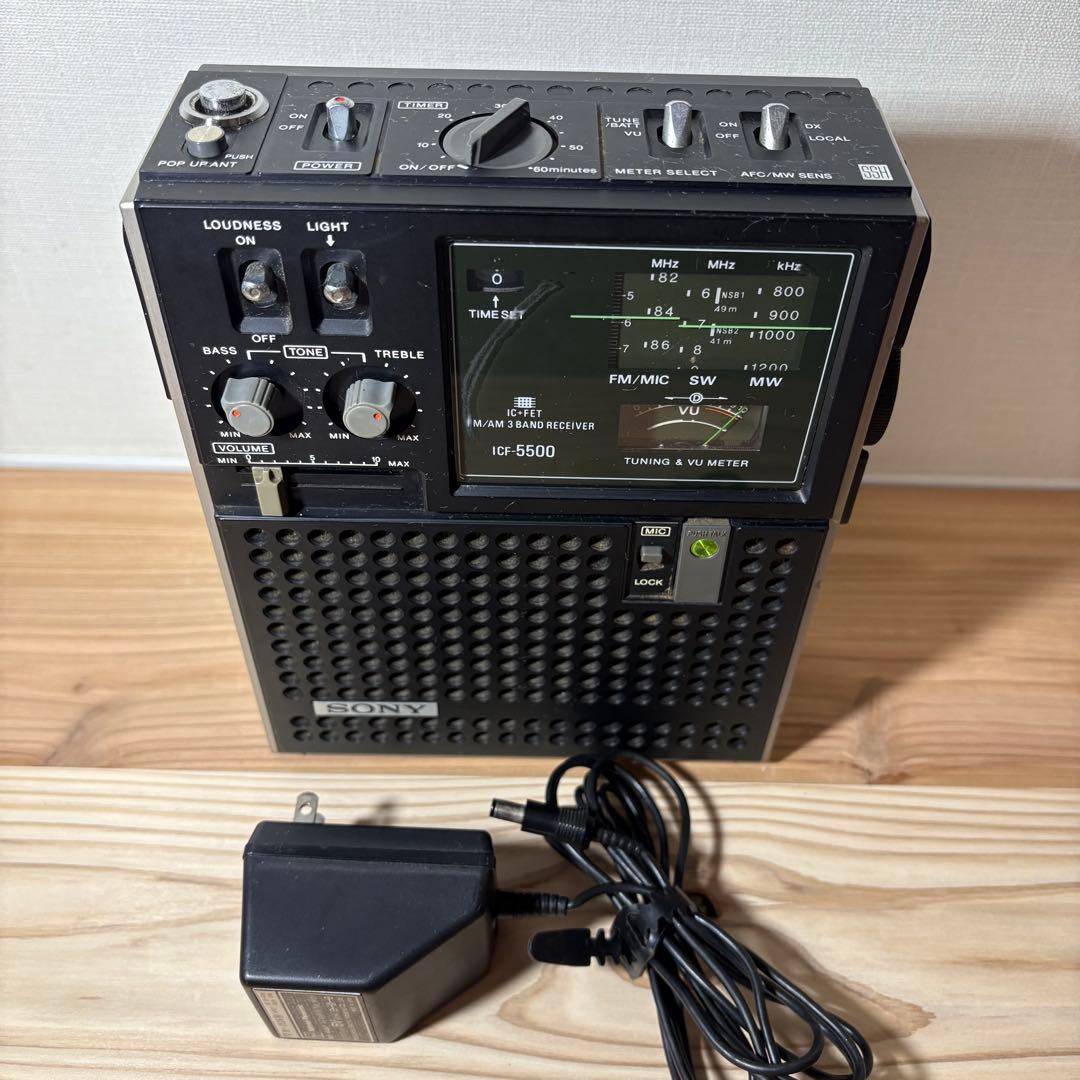 【ジャンク】SONY ICF-5500 スカイセンサー ラジオ 知ってる？52年前のラジオ名機 ソニー「スカイセンサー」を令和に使っ