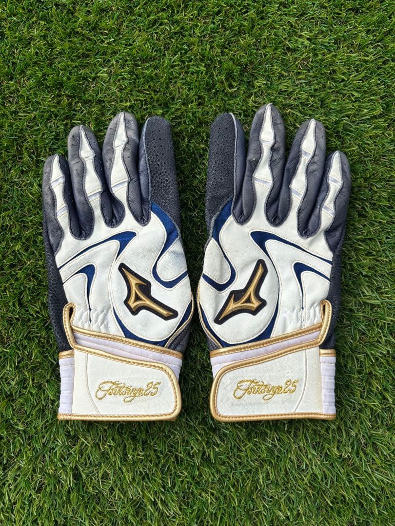 MLB 支給品】ミズノプロ 筒香嘉智 バッティング手袋 - メルカリ