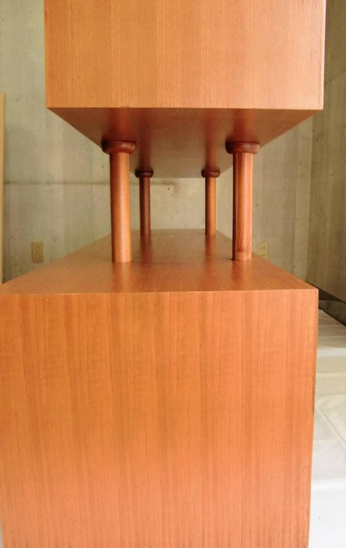 □交渉可能□ RETRO 男前 / 60'デザイン・BIG チーク シェルフ - メルカリ