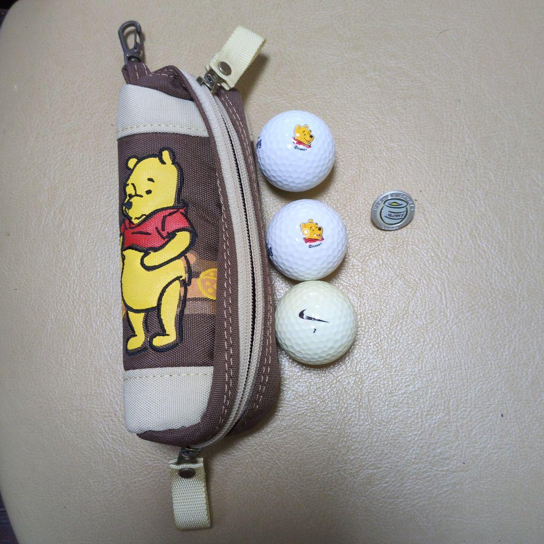 初心者用クラブとボール付き プーさんキャディーバック - メルカリ