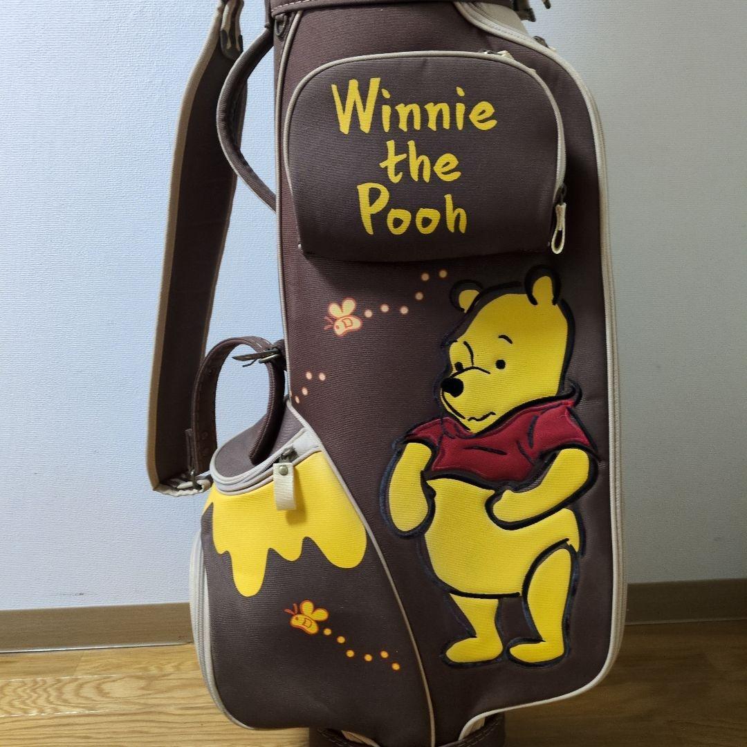 初心者用クラブとボール付き プーさんキャディーバック - メルカリ