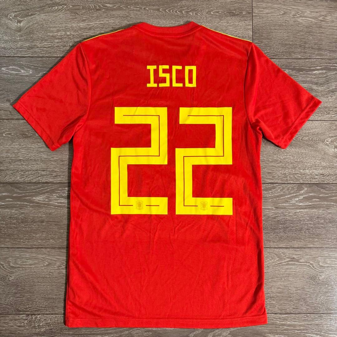 正規品 adidas スペイン代表 ISCO 18/19 ホーム ユニフォーム - メルカリ
