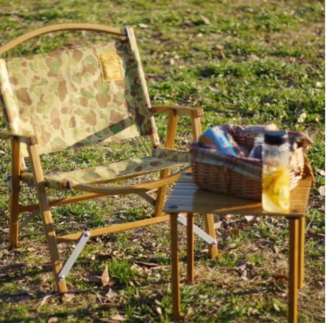 ネイタルデザイン　カーミットチェア　カモ柄 入手困難！？ネイタルデザインコラボのカーミットチェア入荷しました