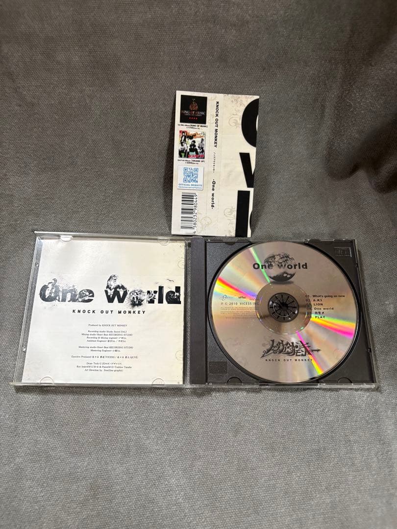 K*。様 廃盤 CD ／KNOCK OUT MONKEY/One Worldの通販｜market